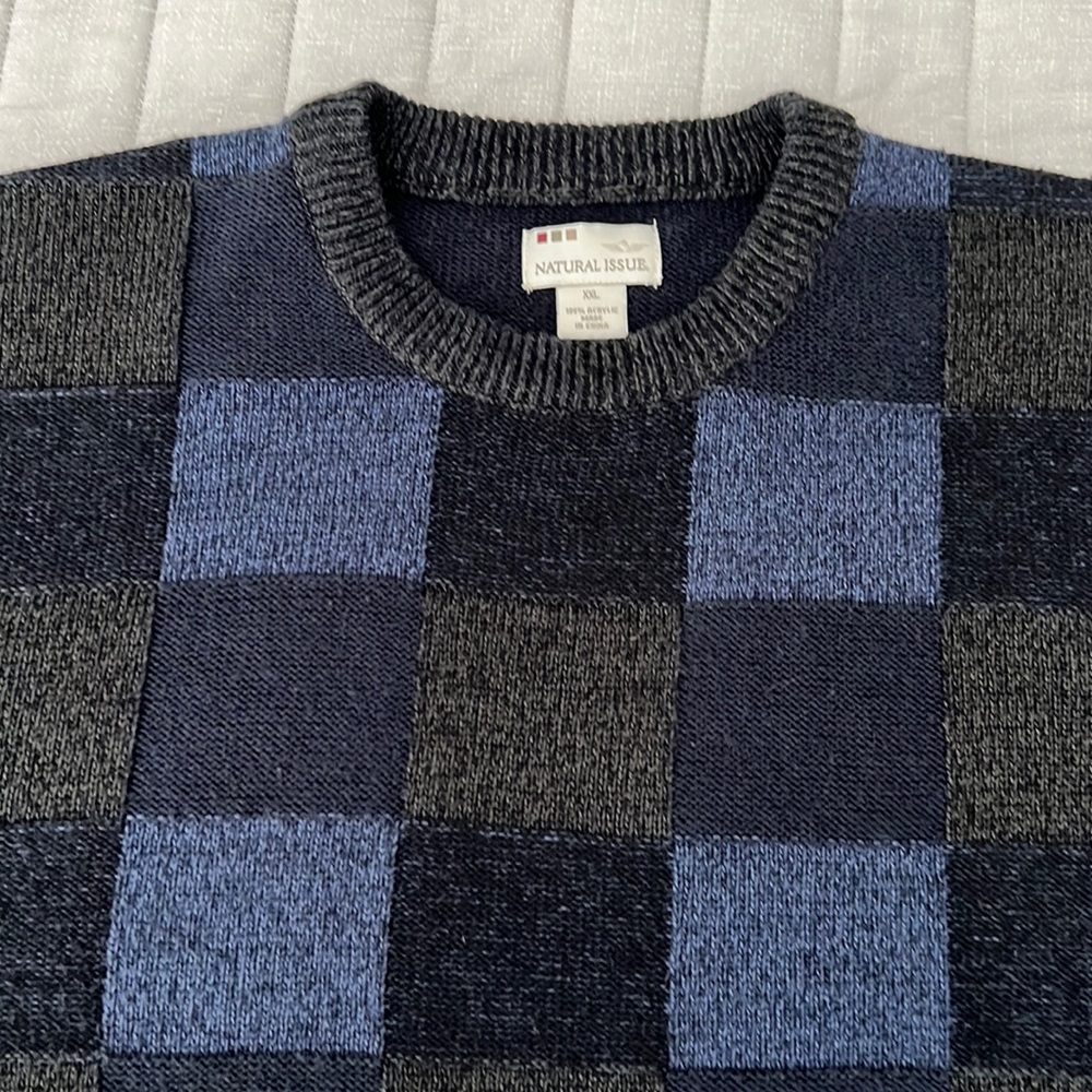 NATURAL ISSUE Men’s knitting sweater size XXL